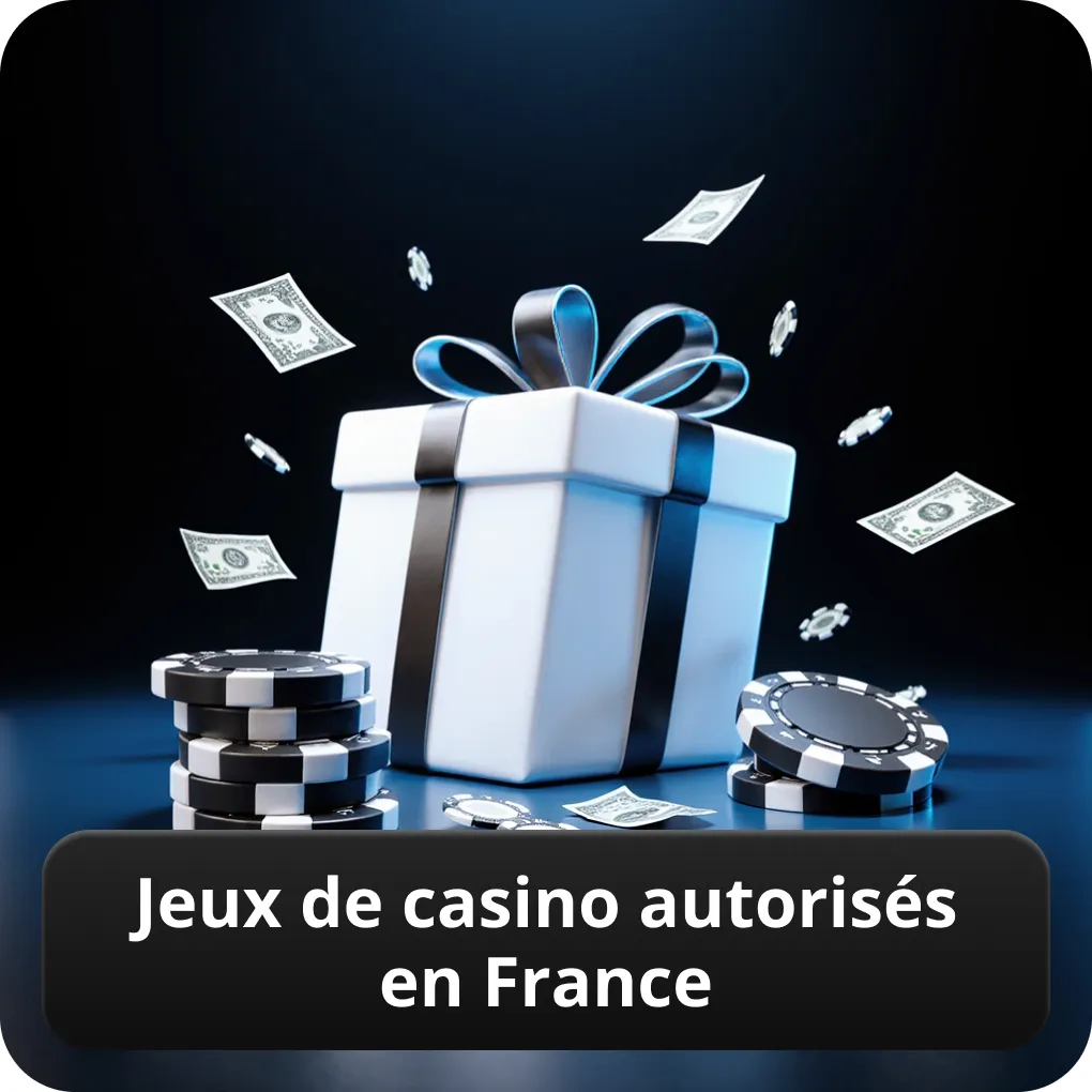 Jeux de casino autorisés en France